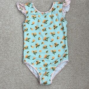 SweetHoney lemons swimsuit one piece size 3T. Flaws as shown.